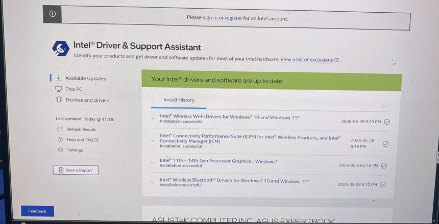 Kontrola aktualizácií a ovládačov Windows pri zabezpečení počítača