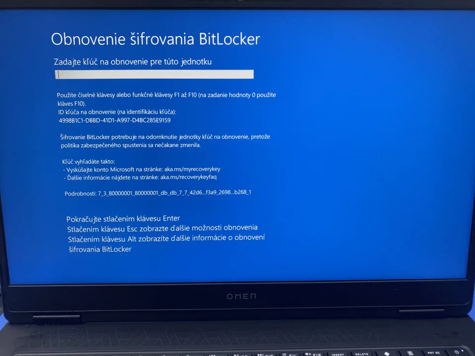 Technický podklad z reálneho servisného prípadu.